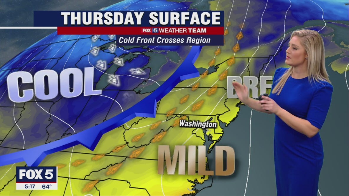 FOX 5 Weather forecast for Thursday, October 13
